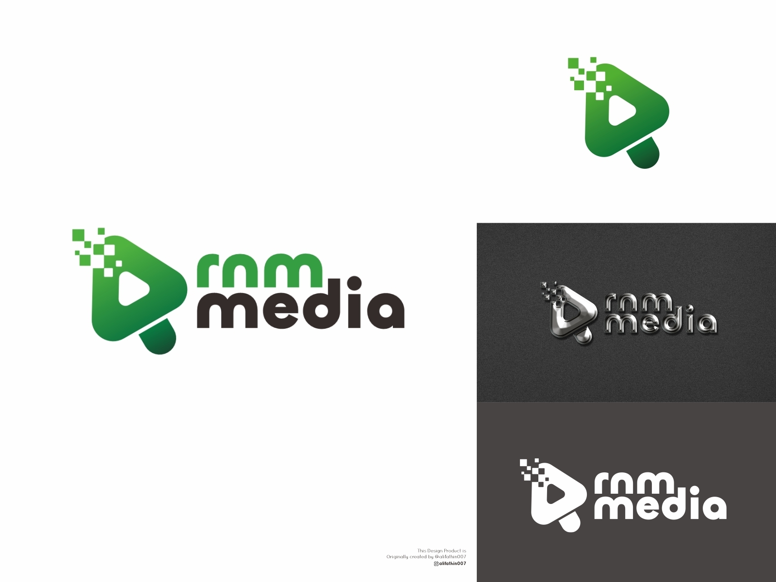 Media - rnm media Logo by Alif Fathin on Dribbble