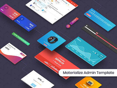 Materialize - Material Design Admin Template