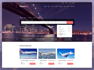 TravelTrip - Travel, Tour, Flight & Hotel Booking Template activities booking deals events flights holidays homestay hotel booking hotels online booking tours tours operators travel travel agency trip