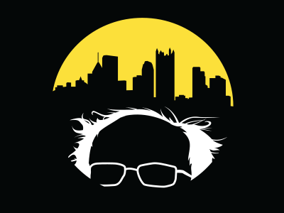 Pittsburgh for Bernie Sanders bernie sanders pittsburgh