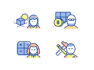 People Iconography for Solar Project