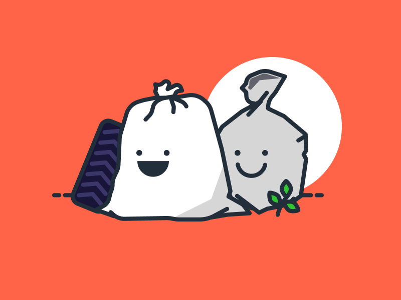Trash Friends! by Brendan Miller on Dribbble