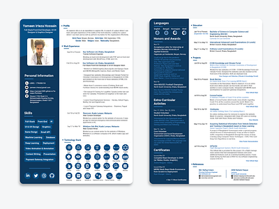 My CV Design