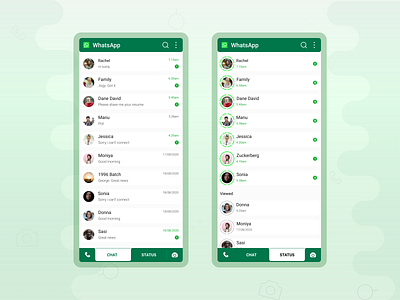 WhatsApp mobile redesign mobile app design ui uidesign uiux ux uxdesign whatsapp whatsapp redesign