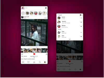 instagram redesign app ui instagram ui uiux ux uxdesign