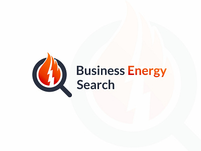 Business Energy Search Logo branding design graphic design illustration logo typography vector