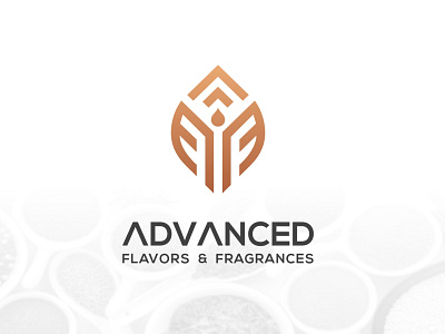 Advanced Flavors & Fragrances Logo branding graphic design illustration logo typography vector