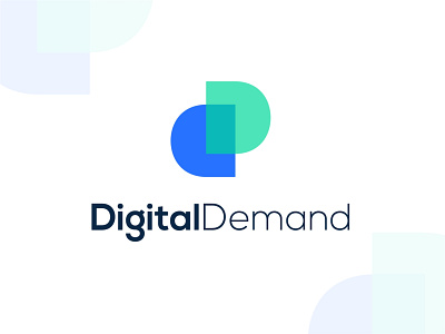 Digital Demand Logo branding design graphic design illustration logo typography vector