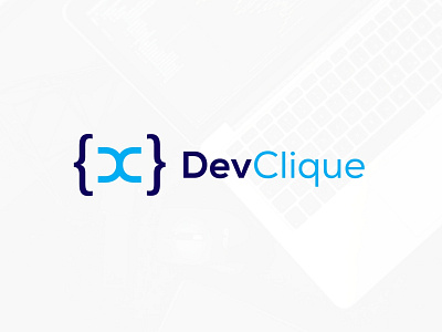 DevClique Logo branding design graphic design illustration logo typography vector