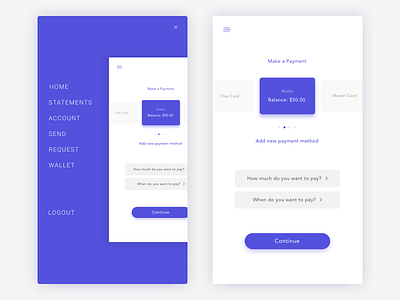 Make a Payment - Concept clean colors concept design ios minimal payment simple ui ux