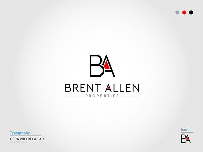 Brent Allen Logo Design