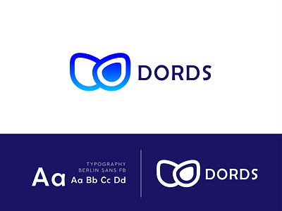 Dords | Modern Logo branding design illustration illustrator logo logodaily logodesign logodesigner logos logotype typography ui