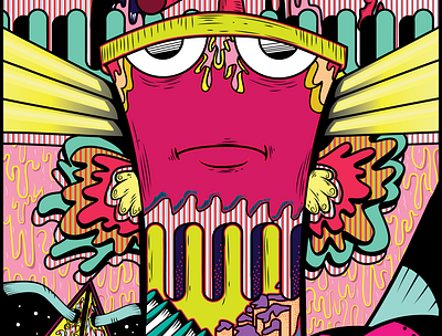 FTxATHF PT1 art design illustrator popart vector