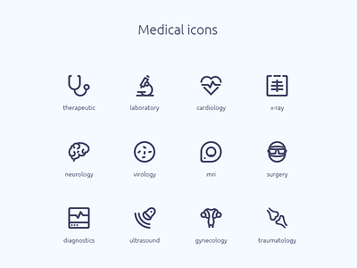 Medical icons