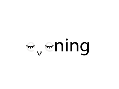 Evening logo anime close eyes colgo97 comics evening fun illustration letterlogo logodesign minimalist logo night nightclub sleep typography