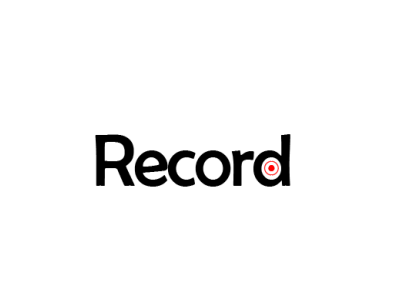 Record logo anime artwork cd colgo97 design fun illustrator letterlogo lettertype logotype minimalist minimalist logo recording records typography world