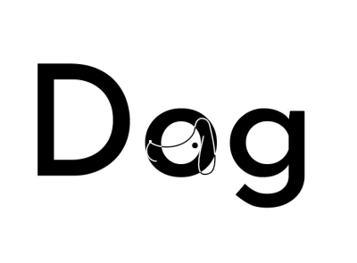 DOG animal logo artwork blackandwhite colgo97 coollogo dog doglogo illustrator letterlogo logodesign minimalist minimalist logo typelogo typography