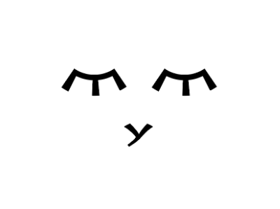 EYE logo 2 anime colgo97 coollogo eye illustrator letterlogo logotype minimalist minimalist logo sleep typography