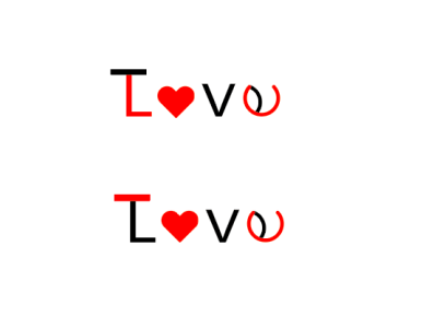 I Love u logo colgo97 fun letterlogo logotype love lovely lovers loveu minimalist minimalist logo redlogo typography