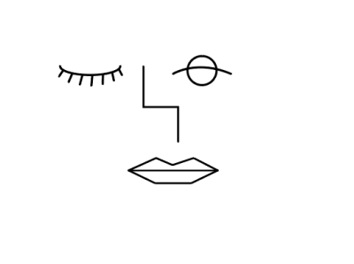 Face (minimal drawing)