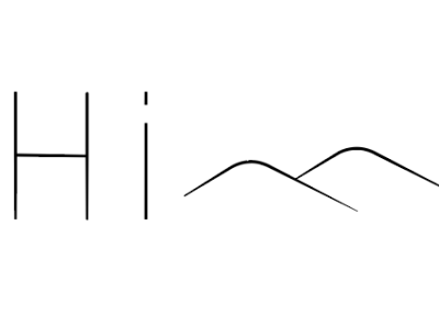 Hill hill letterlogo logotype minimalist logo