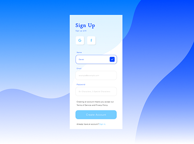 Daily UI: Day 1 app dailyui dailyux design challenge figma iphone 11 sign up page ui ux