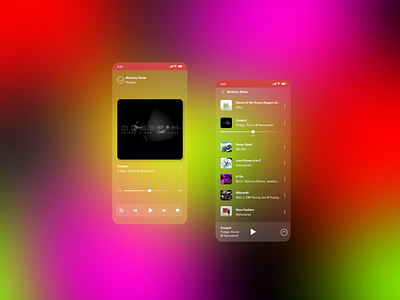 Daily UI Day 9: Music Player