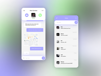 Daily UI 013: Direct Messaging