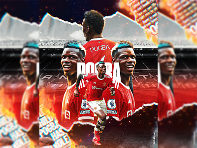 Paul Pogba - Social Media Graphic