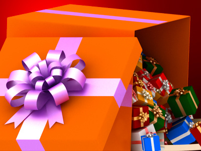 Gift Box 3d gift box