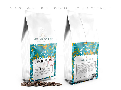 Oh So Bueno! | Branding & Packaging Design 99designs adobe illustrator coffee coffee branding custom freelancer hire me illustration logo package design packaging