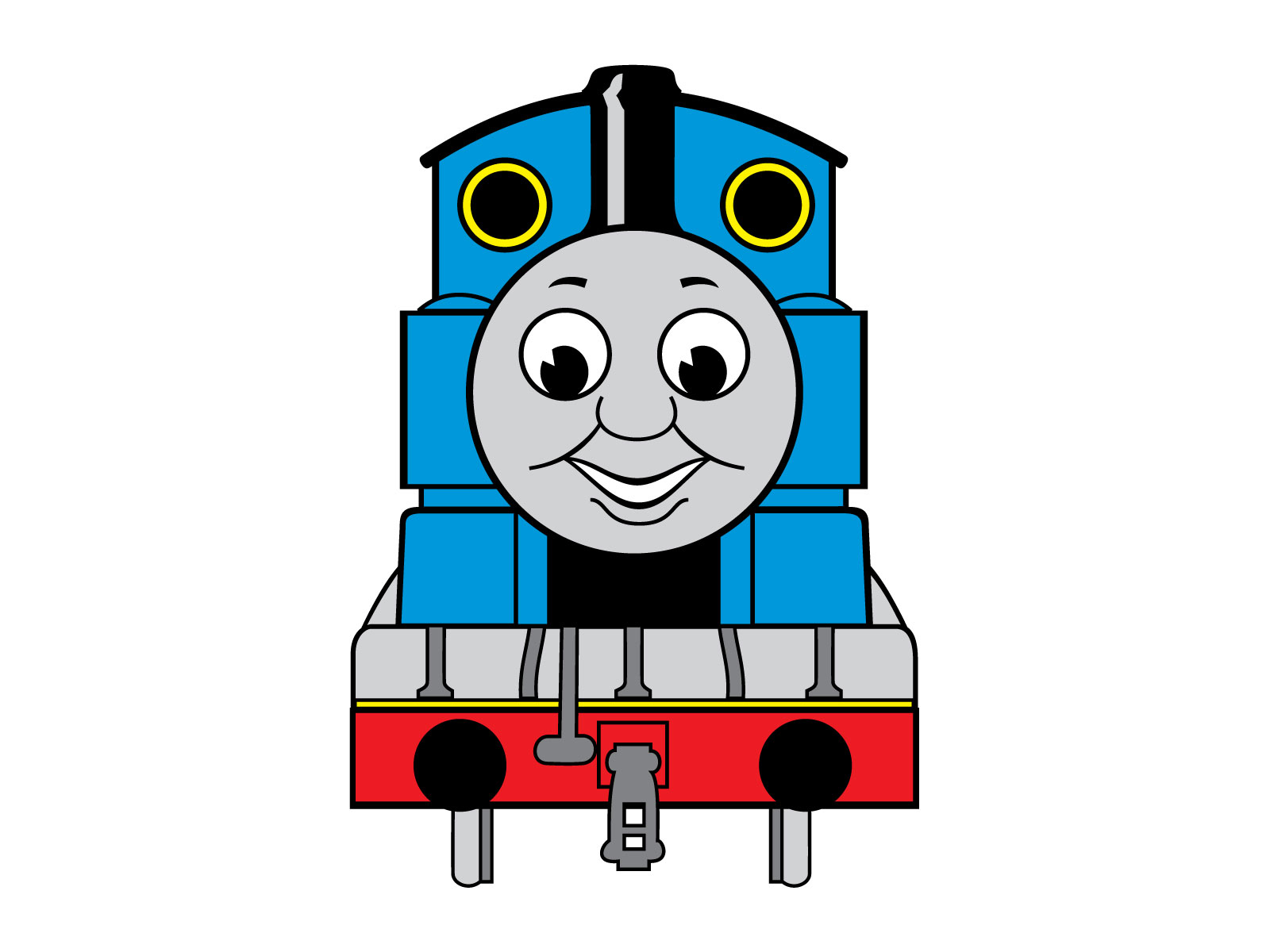 Locomotora Thomas and friends vector