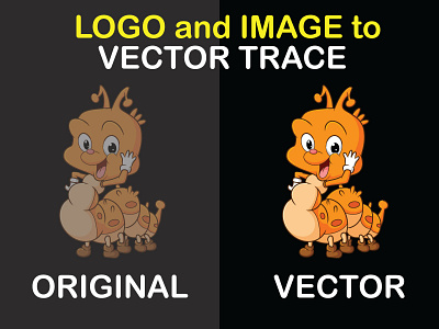 I will do vector tracing, vectorize logo, image to vector