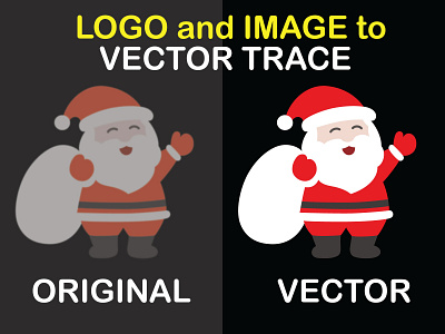 I will do vector tracing, vectorize logo, image to vector