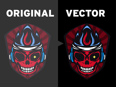 I will vector tracing logo redraw, vectorize image, convert