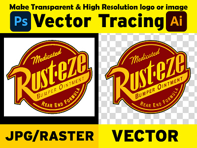 Vectorize logo, image, sketch, screenshots and any graphics. art convert to vector design fiverr gig illustration logo printing redesign redo remake revamp tshirt vector vector art vector design vector illustration vector logo vector tracing vectorart