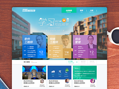 Online Education—Web design