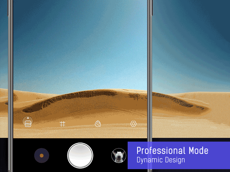 Camera - Professional Mode camera dynamic professional mode ui