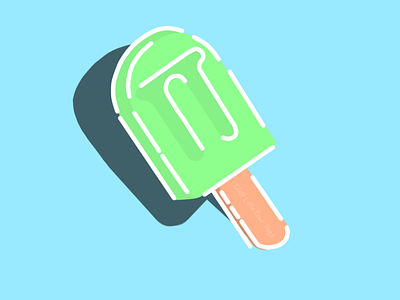 Summer Treats cold coldtreat design digital painting digitalart follow me logo new design sweet sweet tooth treat treats