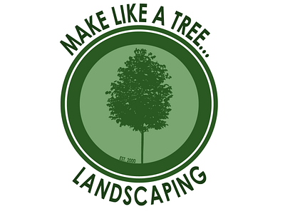 Make like a tree branding design illustration logo logo designer logos minimal vector vector art