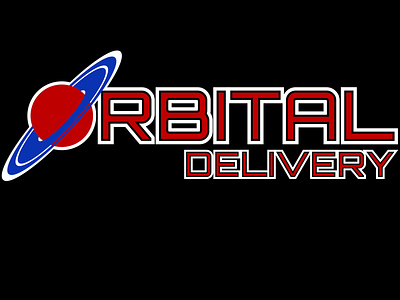 Orbital Delivery branding design logo logo designer logos typography vector vector art