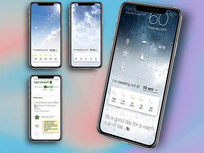 weather app mockup app design design icons minimalist ui ux weather app
