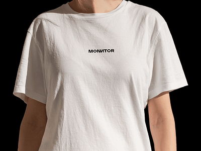 MONИTOR brand design brand identity branding branding design concept graphic design logo monitoring moscow t shirt t shirt design