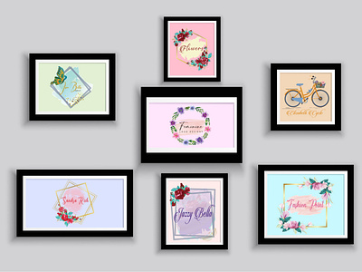 feminine logo designs , modern creative logo