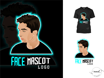 Face Mascot Logo