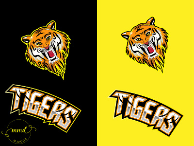 Tiger mascot logo art customlogo design face mascot logo graphicdesigns illustration logodesign mascot mascot character vector