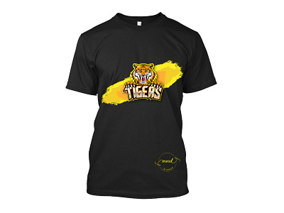 Tiger mascot logo design