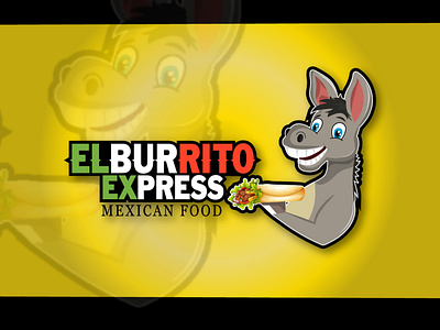 ELBURRITO EXPRESS / MASCOT LOGO