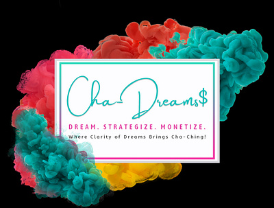 CHA-DREAMS $ / LOGO DESIGN art clouds clouds colorful colorful clouds logo colorful smoke custom custom logo customlogo design graphicdesigner illustration logo logodesign mascot mascot character smoke vector