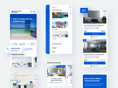 Hotel Booking booking booking system design hotel hotel booking interface minimal mobile mobile ui ui ux